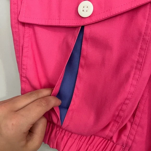 Be in the scene 80s purple and white jacket size medium - Picture 3 of 8